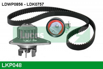 LUCAS ENGINE DRIVE lkp048 -  Водяной насос + комплект зубчатого ремня
